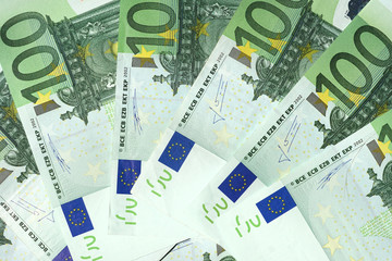 Mehrere 100 Euro Banknoten
