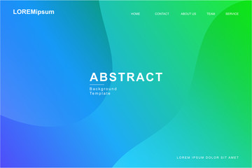 Abstract Fluid, liquid, wavy, gradient, flowing, dynamic shape background combination. Trendy and modern color composition., Creative design concept for landing page.