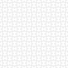 Puzzle seamless pattern. Texture mosaic background.