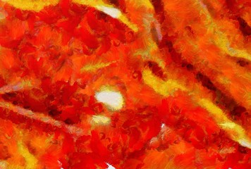 Multicolor brush strokes in oil structure. Grunge fine art mixed media texture. Artistic detailed background. Interesting designed pattern. Prints backdrop.