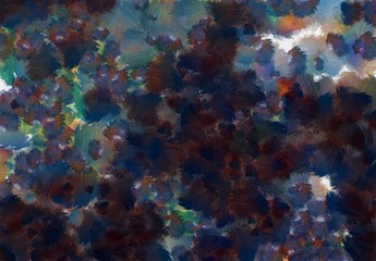 Obraz premium Impression color mix abstract texture art. Artistic bright background. Oil painting artwork. Modern style graphic wallpaper. Large strokes of paint. Colorful pattern for design work or wallpaper.