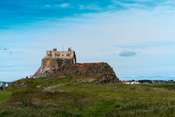 Fototapeta na wymiar Lindisfarne Castle - Holy Island