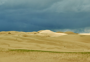 Mongolia. Sands Mongol Els dunes