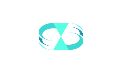 Fototapeta premium triangle logo with unlimited shape