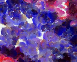 Naklejka premium Abstract grunge texture background. Stock abstraction art on canvas. Realistic beauty digital painting. Amazing simple design pattern for backdrop. Macro template in oil. Splashes of paint.
