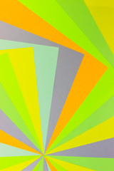 Bright unique colorful background consisting of different saturated colors. Palette of colors. Multicolor background from a paper of different colors. Geometric background of pastel tones.