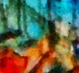 Abstract grunge texture background. Stock abstraction art on canvas. Realistic beauty digital painting. Amazing simple design pattern for backdrop. Macro template in oil. Splashes of paint.