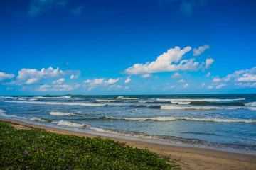 Beautiful beach side in Sri lanka