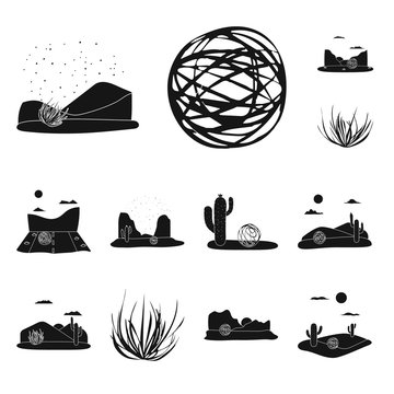 Vector design of travelling and environment sign. Collection of travelling and america vector icon for stock.