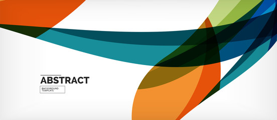 Linear wave web template. Vector illustration bright design. Decorative print. Decorative backdrop vector. Vector business illustration