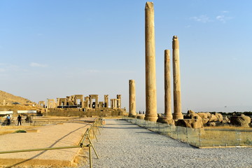Persepolis (Takht-e-Jamshid or Taxt e Jamsid or Throne of Jamshid), capital of the Achaemenid...