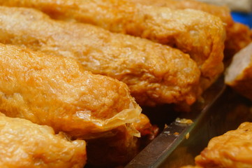 Shenzhen, China: traditional cantonese meat strips