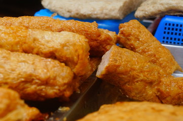 Shenzhen, China: traditional cantonese meat strips