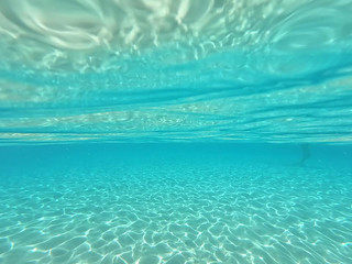 blue water background