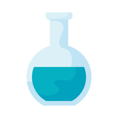 tube test laboratory isolated icon