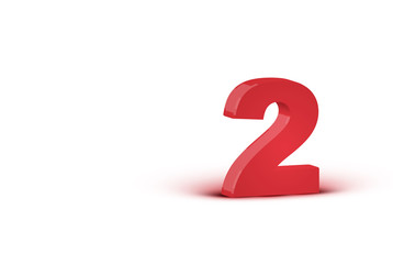 Naklejka premium 3D red realistic character, vector illustration