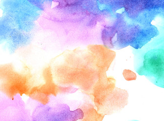 watercolor background, texture, paper, abstract, colorful