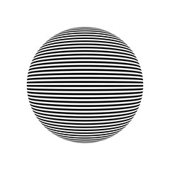 Abstract black and white lines