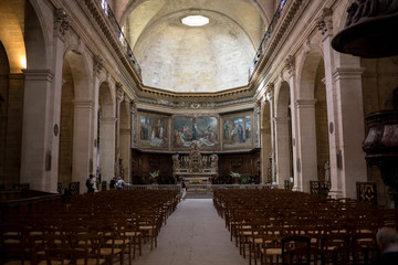  Interior of Eglise Notre Dame, Bordeaux, Gironde department, France