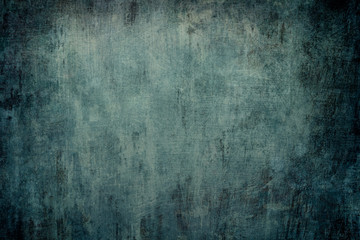 Obraz na płótnie Canvas Old blue metallic wall grungy background or texture