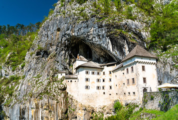 Predjama Castle in Slovenia