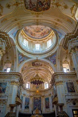 Deurstickers Interior of Cattedrale di Sant Alessandro, Bergamo, Italy © Florin