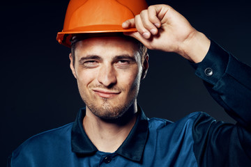 portrait of construction worker