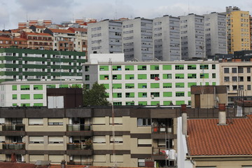 Neighborhood in Bilbao