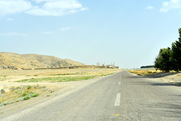 Persepolis (Takht-e-Jamshid or Taxt e Jamsid or Throne of Jamshid), capital of the Achaemenid Empire, Shiraz, Fars, Iran, June 24, 2019