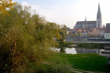 Fototapeta na wymiar Ansichten von Regensburg