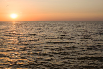 Obraz premium Sunrise over the Black sea