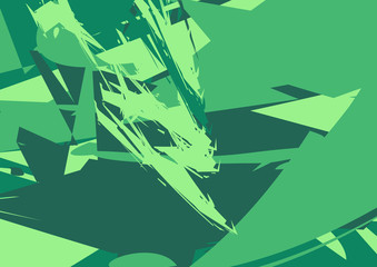 Colorful abstract background. geometric shapes. Poster.