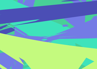 Colorful abstract background. geometric shapes. Poster.