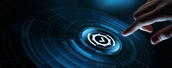 Standard Quality Control Certification Assurance Guarantee Internet Business Technology Concept