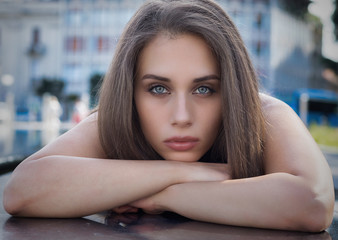 portrait of young woman