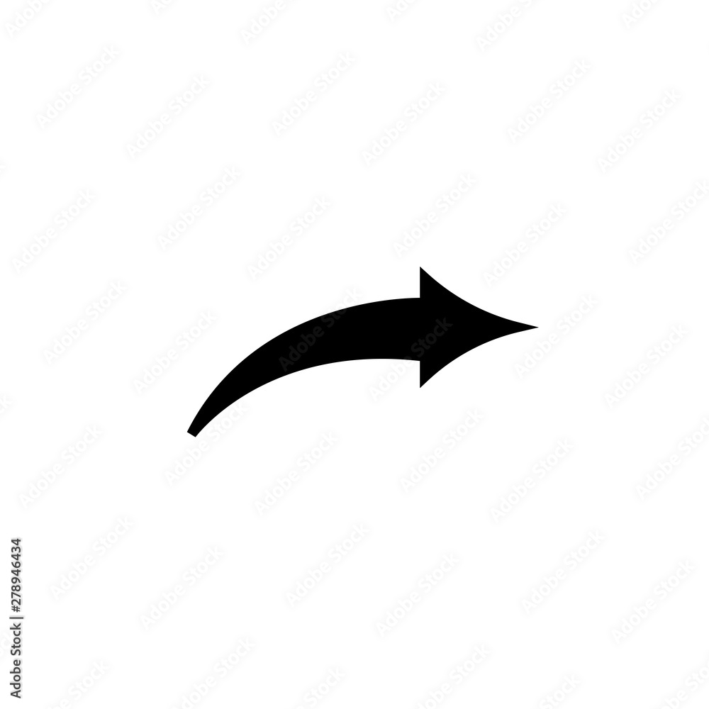 Poster black share publish arrow social media icon, simple direction interface tool concept elements, app u