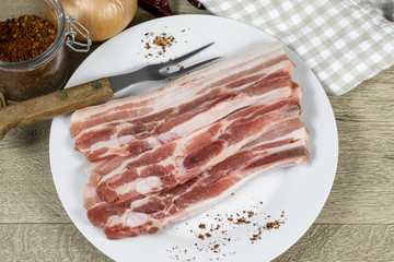 poitrine de porc