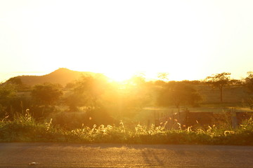 Fototapeta premium Sunset