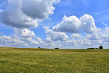 Flughafen Lilling im Sommer