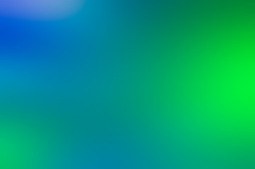 Abstract blurred background in bright tonality. Blue, green colors.