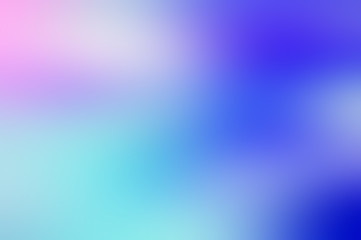 Abstract blurred background in bright tonality. Blue, green, pink, yellow colors.