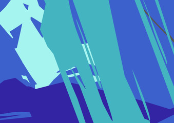 Abstract colorful geometric background, large poster.