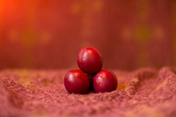 red fruits and berries for advertising