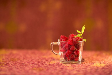 red fruits and berries for advertising