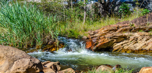 The source of the fresh water.