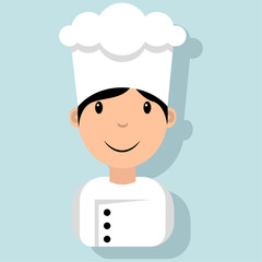 Male cook in uniform