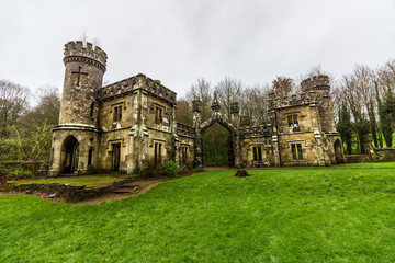 Fototapeta premium Ballysaggartmore Towers near Lismore, Ireland