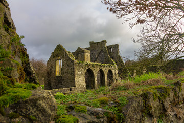 Fototapeta na wymiar Building within Kells Priory