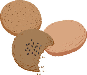 クッキーイラストセット