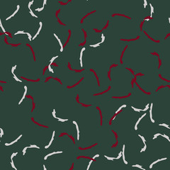 Ufo camouflage of various shades of green, red and white colors